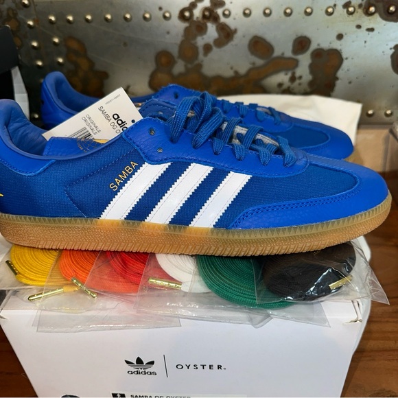 adidas Oyster Holdings x Samba OG Blue F35093 is available for purchase on  au PAY Market - Imported Goods Online Store Co.Ltd. | au PAY Market -  Online Shopping Site